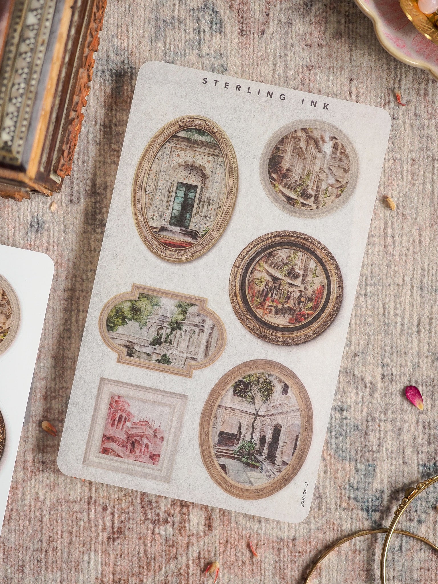 Picture Frame Stickers - August 2026
