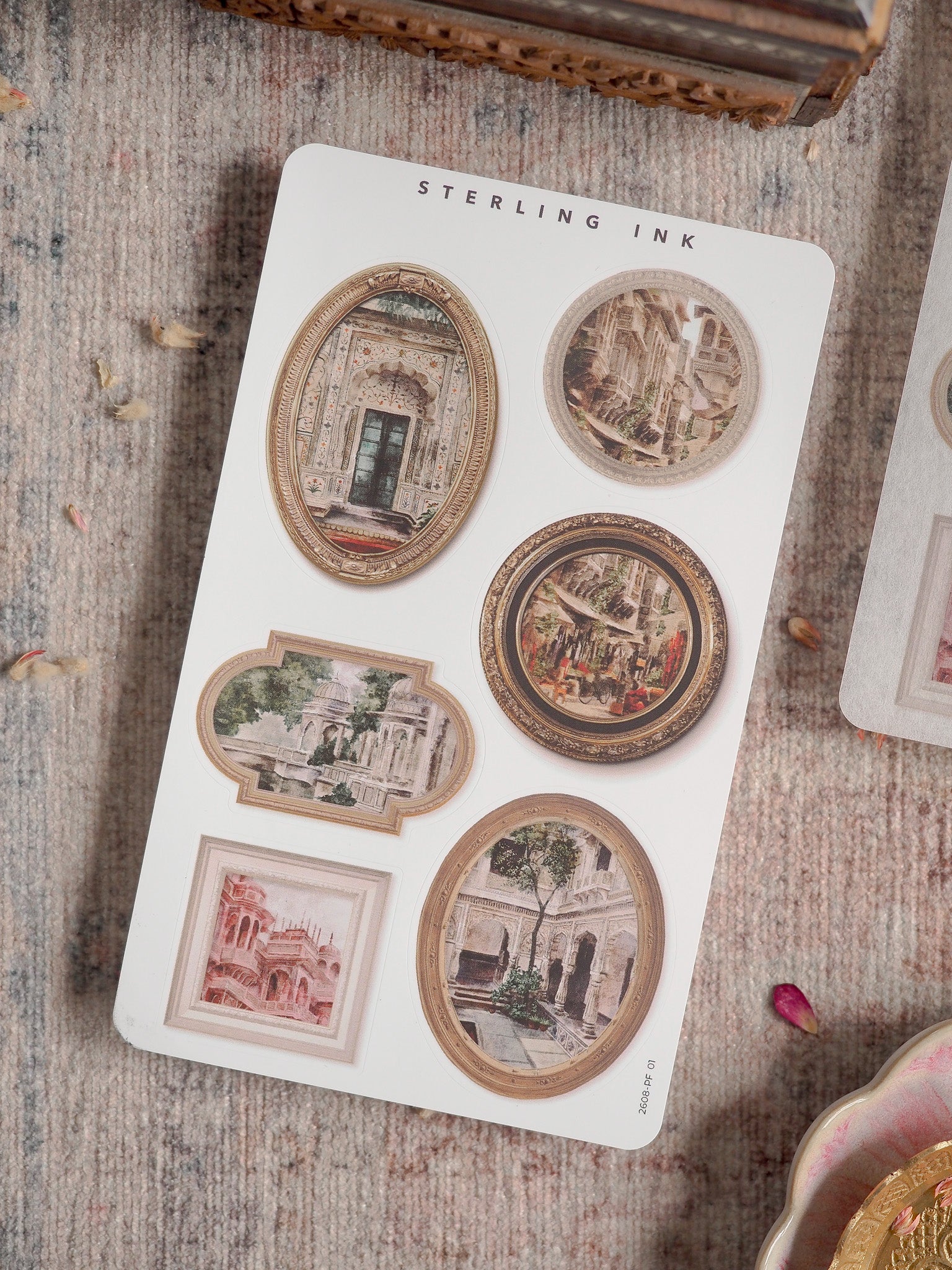 Picture Frame Stickers - August 2026