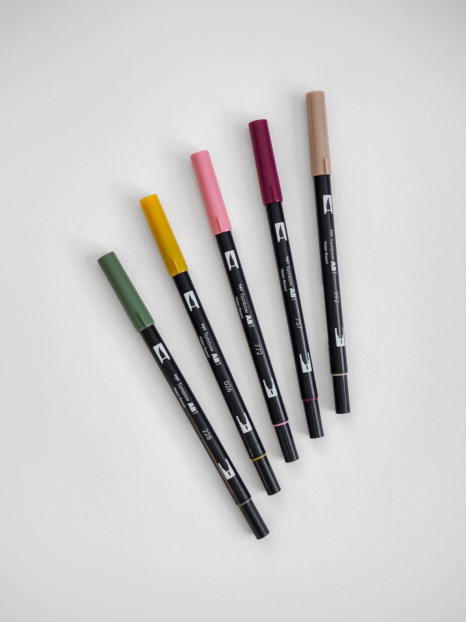 Tombow Dual Brush Pens - 5 Marker Set