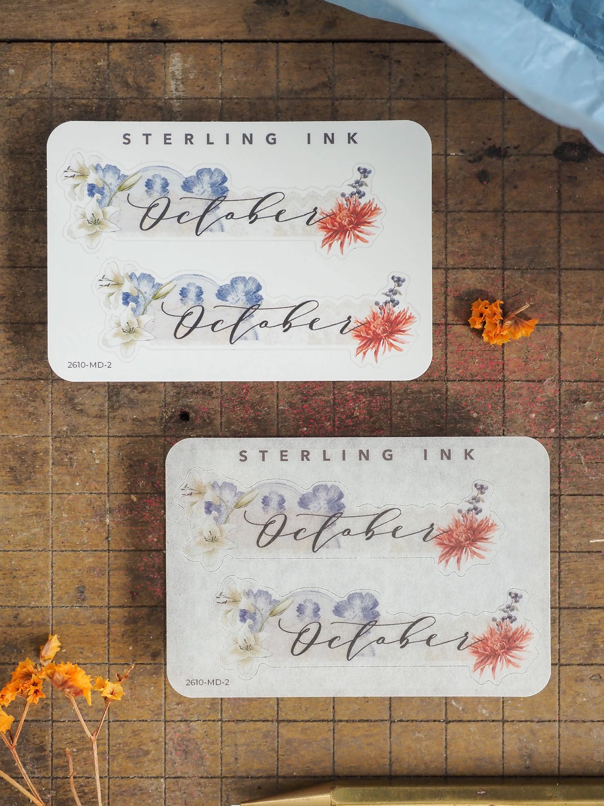 Month Sticker - October 2026