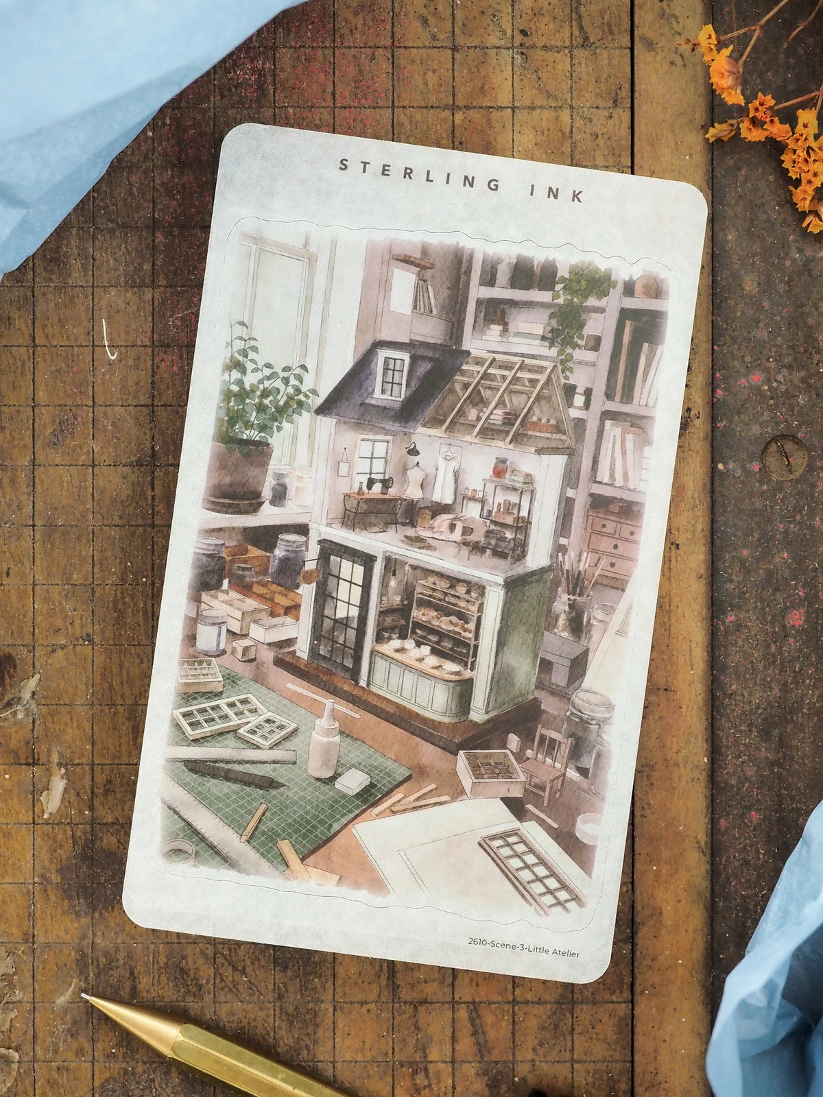 Single Scene Sticker: Little Atelier - October 2026