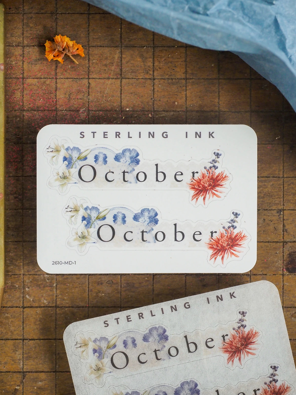 Month Sticker - October 2026