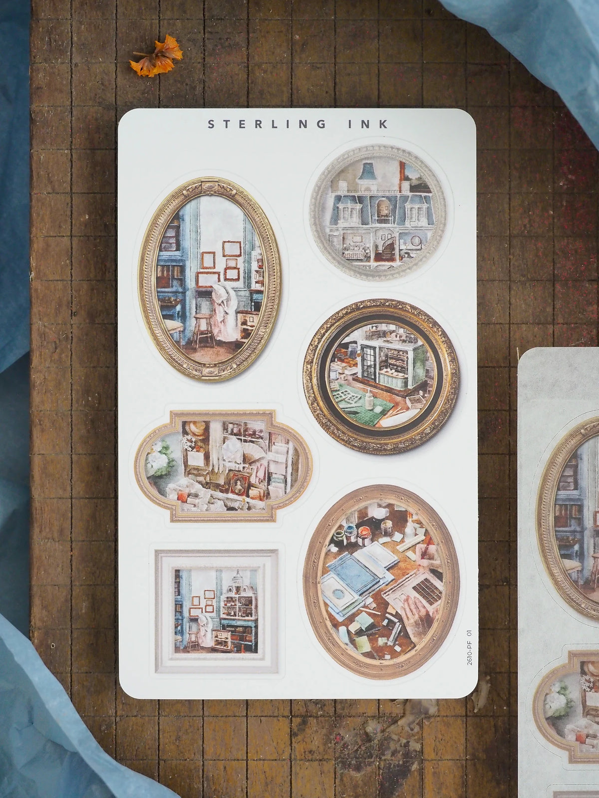 Picture Frame Stickers - October 2026