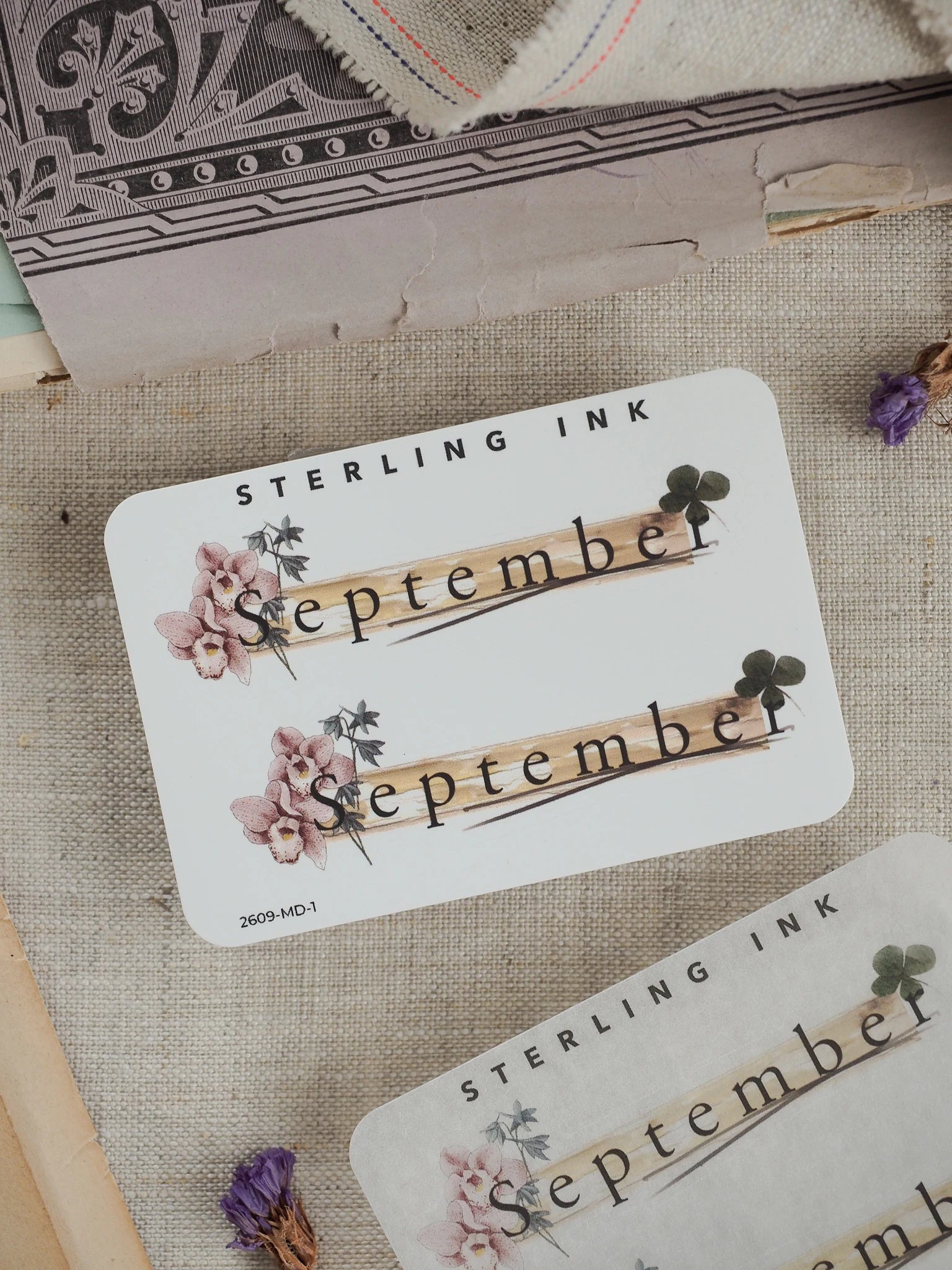 Month Sticker - September 2026