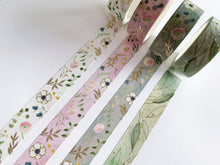 Load image into Gallery viewer, Watercolor Floral Washi Tape- Pink
