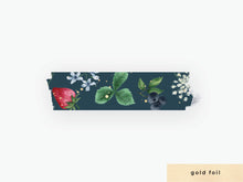 Load image into Gallery viewer, Berries Washi - Midnight Blue
